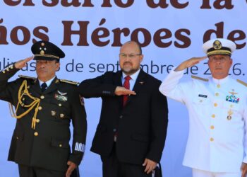 Conmemora Tamaulipas gesta heroica de los Niños Héroes de Chapultepec