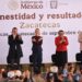 David Monreal Recibe a Claudia Sheinbaum en Zacatecas ; más de 15 mil personas la acompañan en su gira por el segundo informe