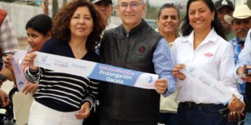 Enrique Galindo entrega nueva obra vial en el norte de la ciudad