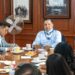 Mantiene Ricardo Moreno el paso y da seguimiento a obras