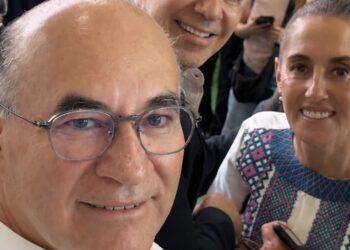 Agradece Galindo que Sheinbaum ponga los ojos en San Luis Potosí