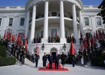 Recibe Trump a Xi Jinping en la Casa Blanca tras 11 años