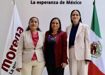 Beatriz Mojica, Ariadna Montiel y Abelina López acuerdan unidad de Morena en Guerrero