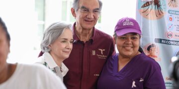 Américo Villarreal y María de Villarreal acercan servicios de salud a las familias a través de Lazos del Bienestar