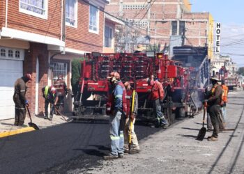 Avanza Diablo Dragón en Santa Ana Tlapaltitlán, y se refuerzan las obras viales en Toluca
