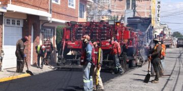 Avanza Diablo Dragón en Santa Ana Tlapaltitlán, y se refuerzan las obras viales en Toluca