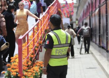 Más de mil policías apoyados con tecnología vigilan la Feria y Festival Cultural Alfeñique 2026