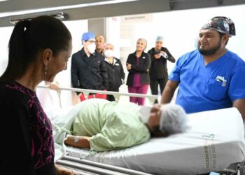 Supervisa Sheinbaum construcción de hospitales y ampliación de servicios de salud en Quintana Roo