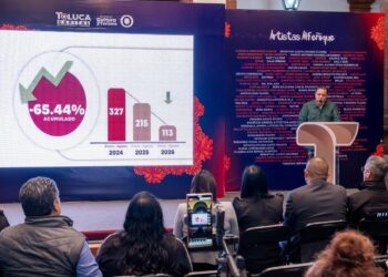 Bajan delitos de alto impacto e ilícitos en Toluca: Ricardo Moreno